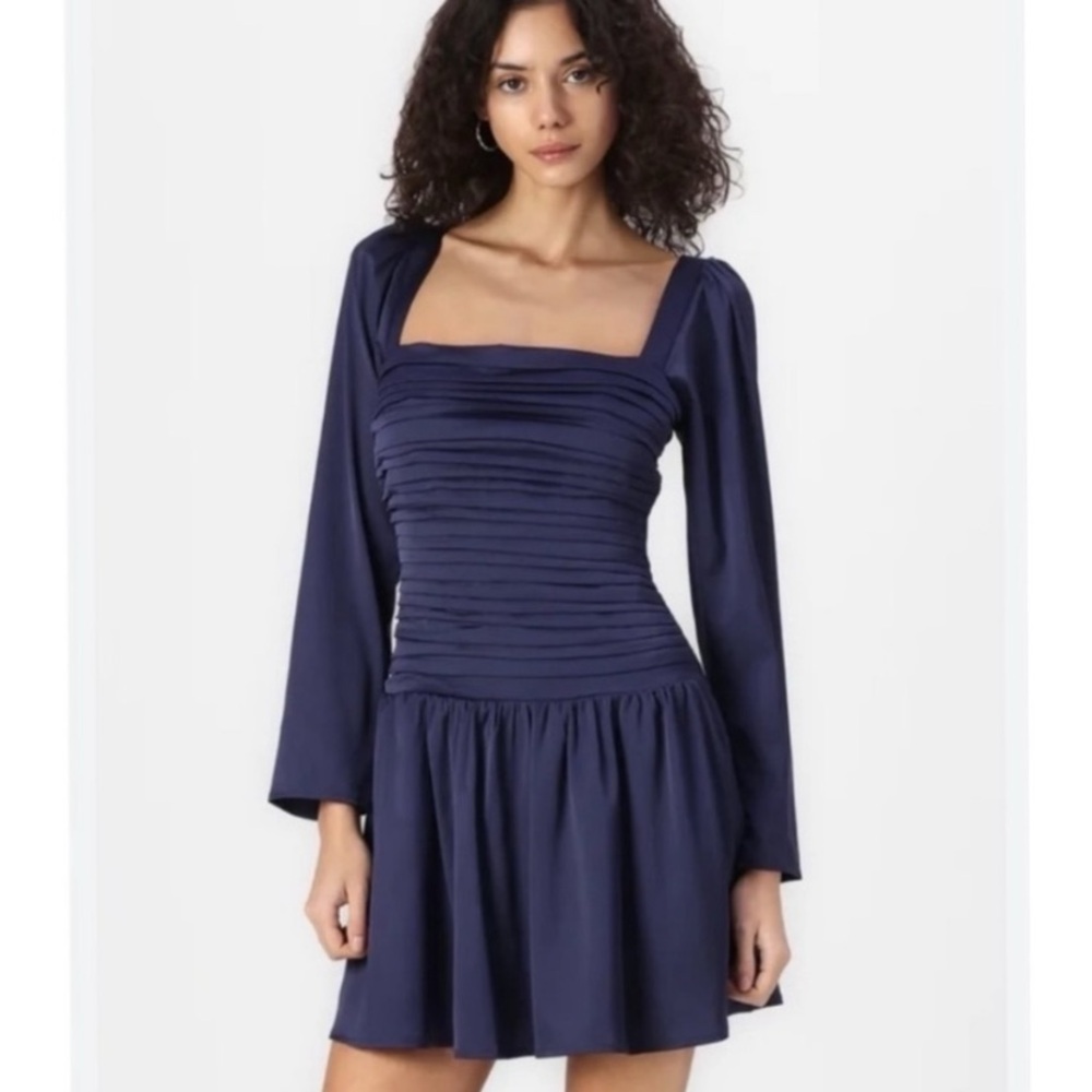 Emerson Drop Waist Graduation Dress